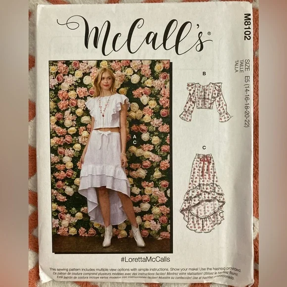 McCall’s Sewing Pattern 8102 - Picture 2 of 3